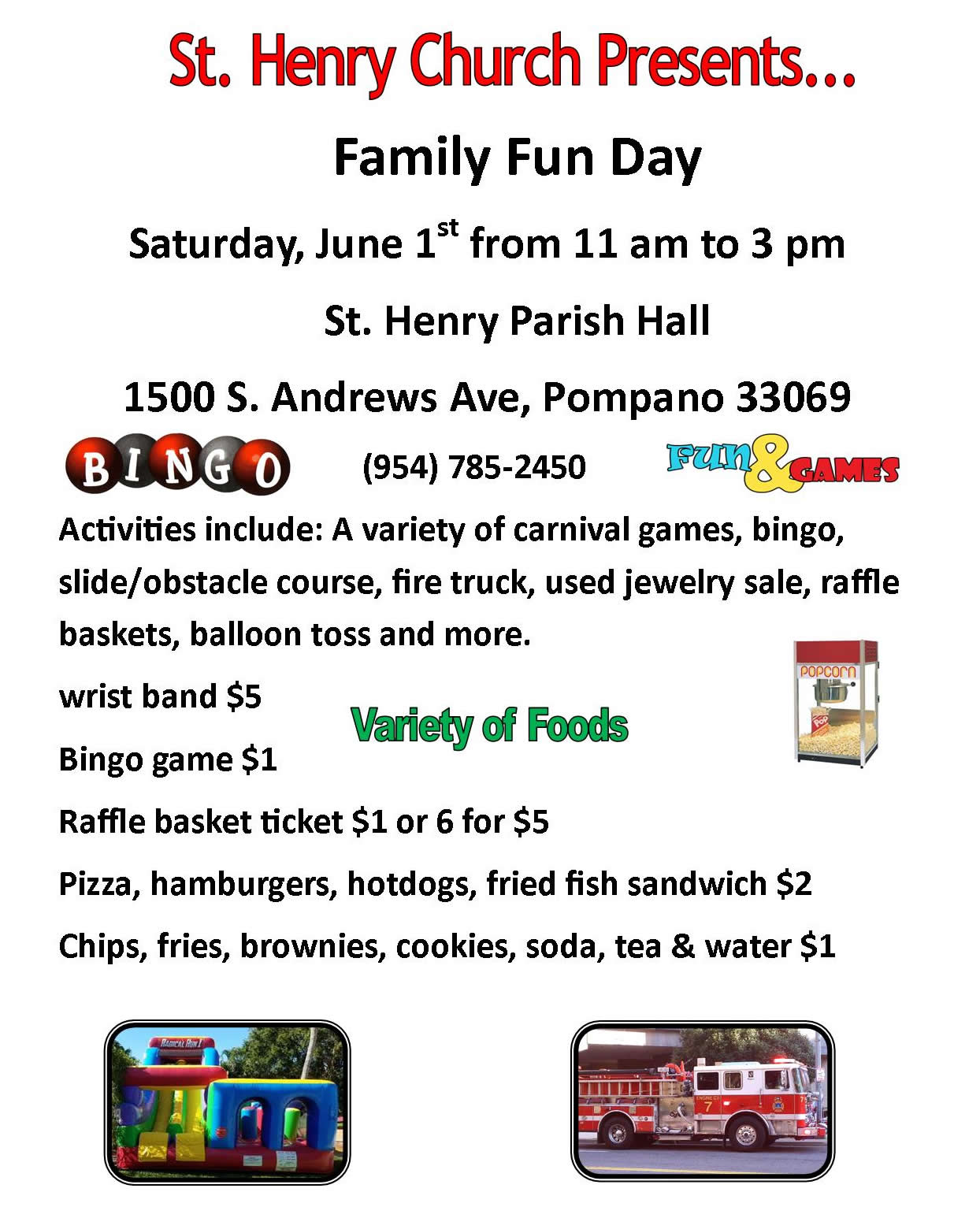 Family Fun Day at St Henrys, June 1, 2019